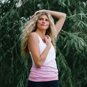 NWTB Poppy Ombré Seamless Tank, S